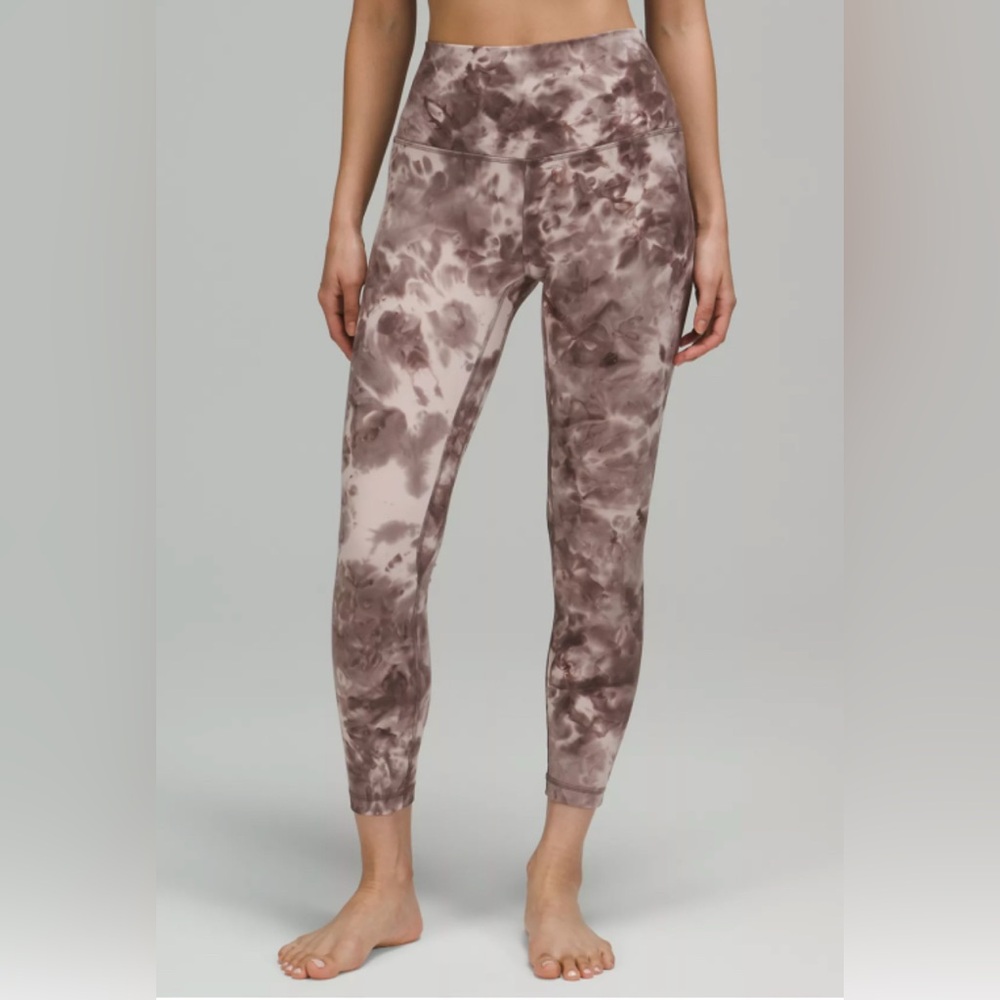 EUC Lululemon Align High-Rise HR Pant 23" Crop Diamond Dye* | Size 2